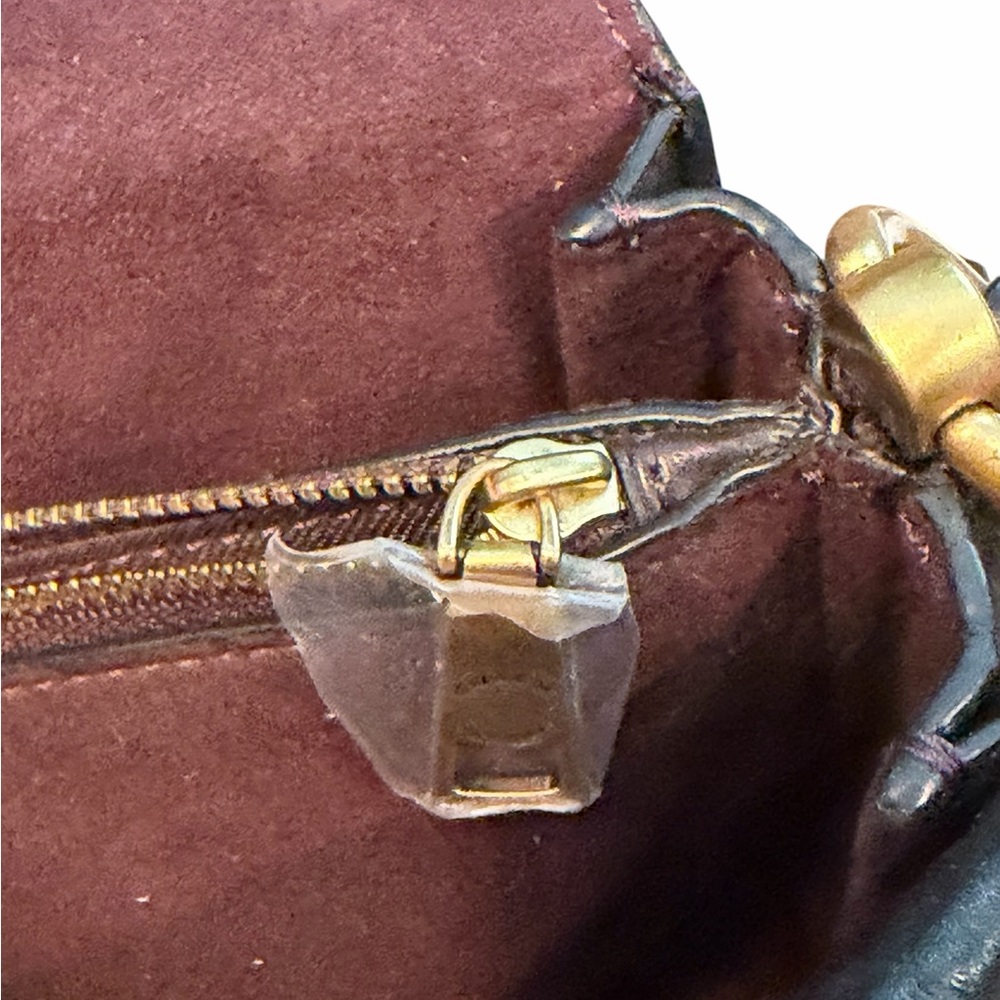 Coach Dreamer Shoulder Bag Black Leather Crossbody with Gold Accent - Picture 10 of 14
